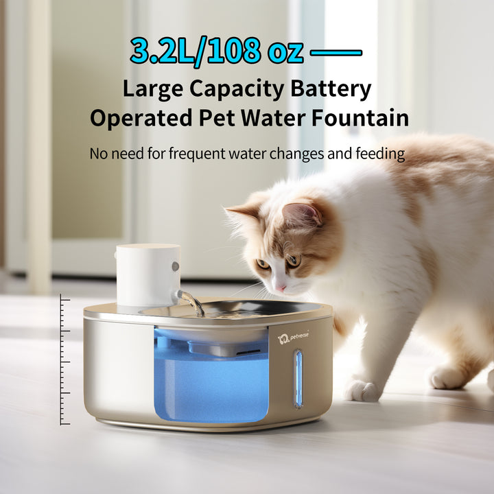 Large Capacity Pet Water Fountain for Cats