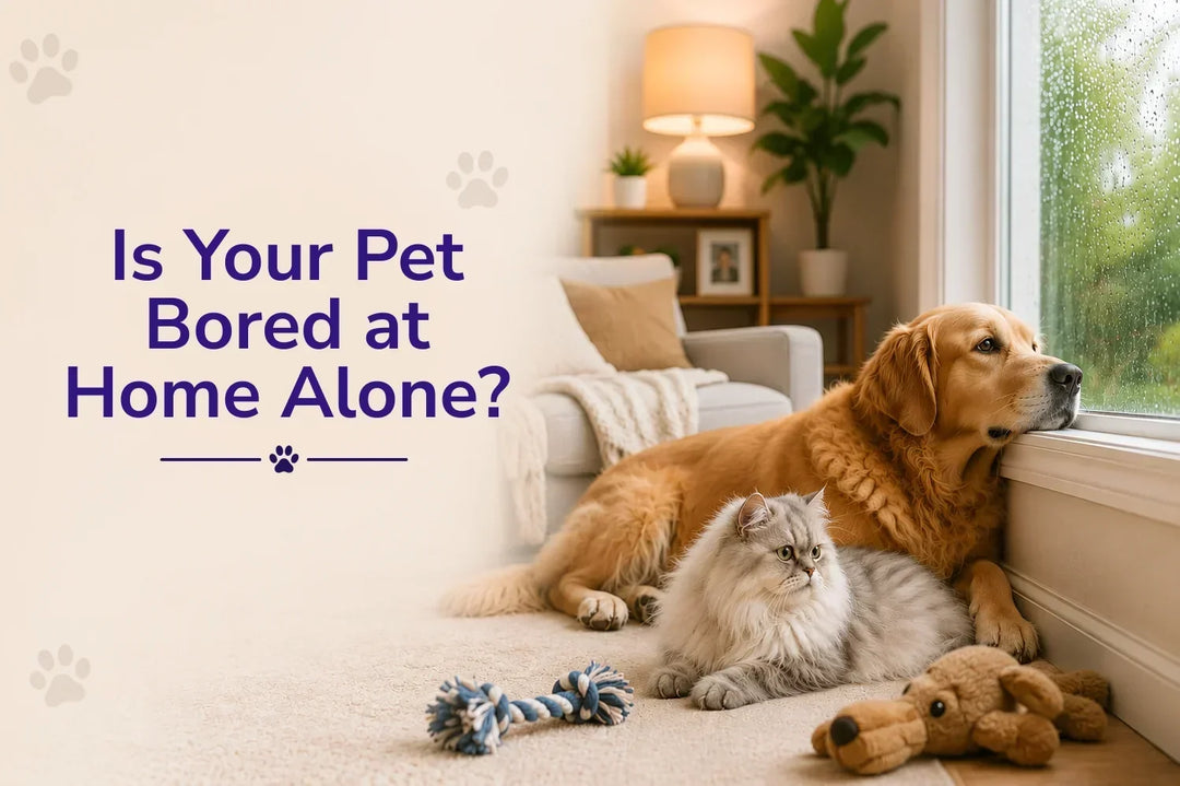 Is Your Pet Bored at Home Alone?