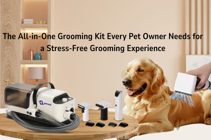 The Petverse All-in-One Pet Grooming Kit is a ground-breaking tool for pet owners