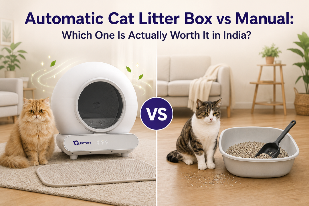 Automatic Cat Litter Box vs Manual: Which One Is Actually Worth It in India?