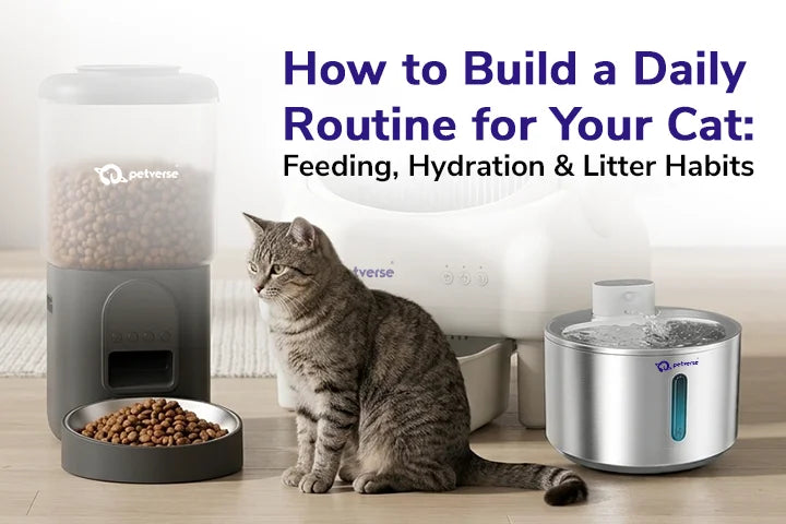 How to Build a Daily Routine for Your Cat: Feeding, Hydration & Litter Habits