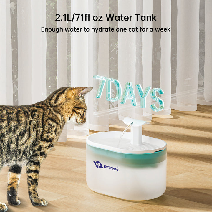 Automatic Pet Water Fountain for Cats by Petverse