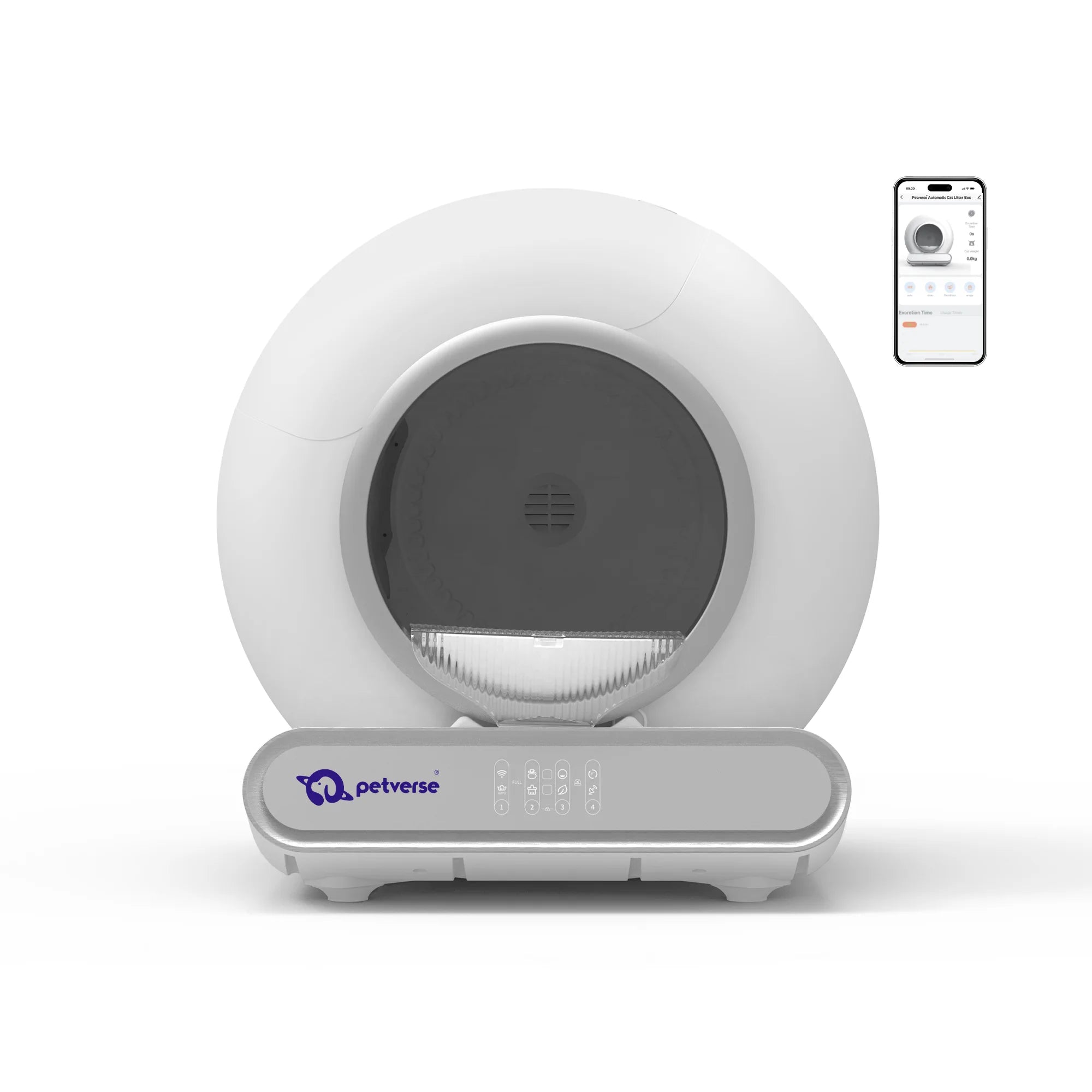 Smart automatic cat litter box