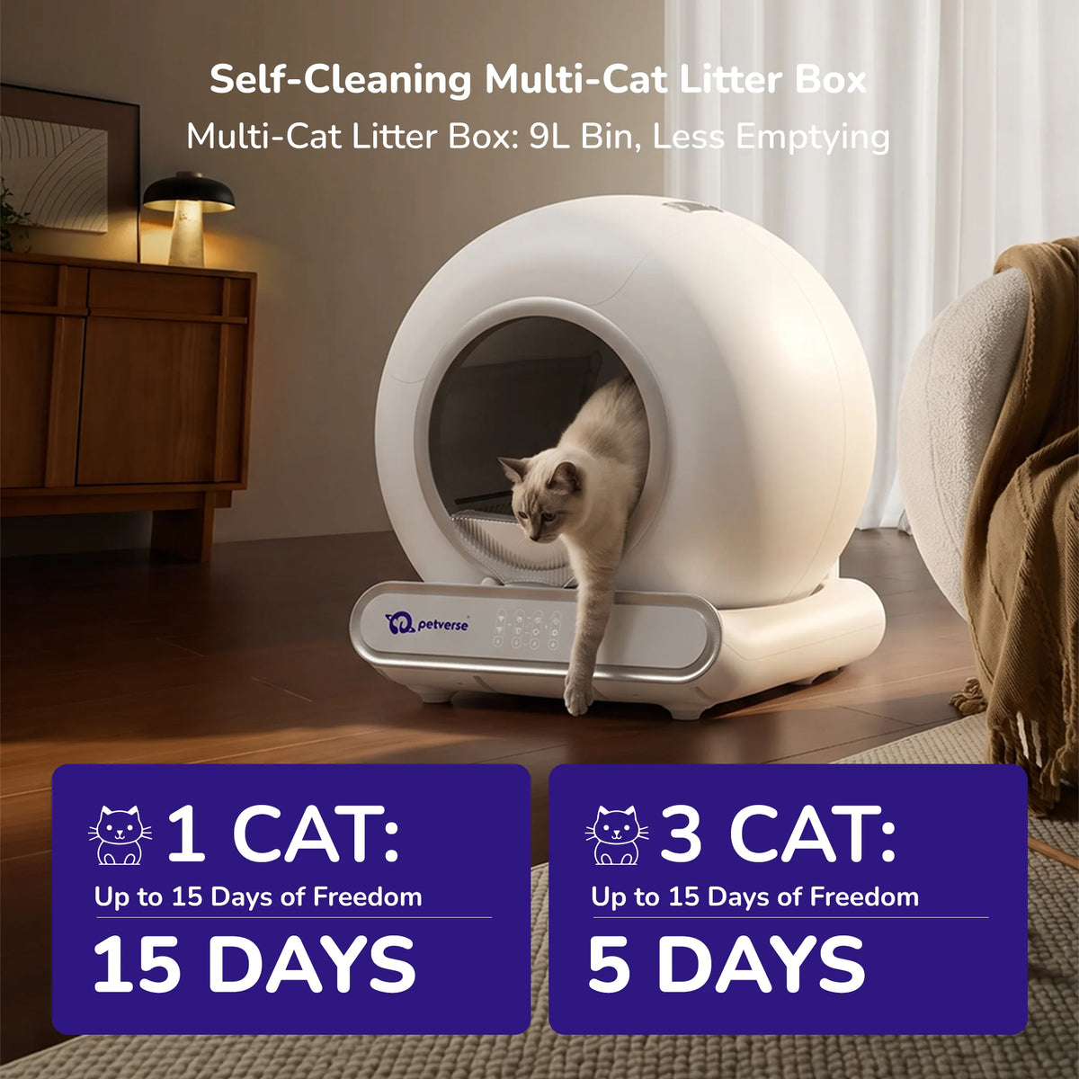 Automatic Cat Litter Box Pro