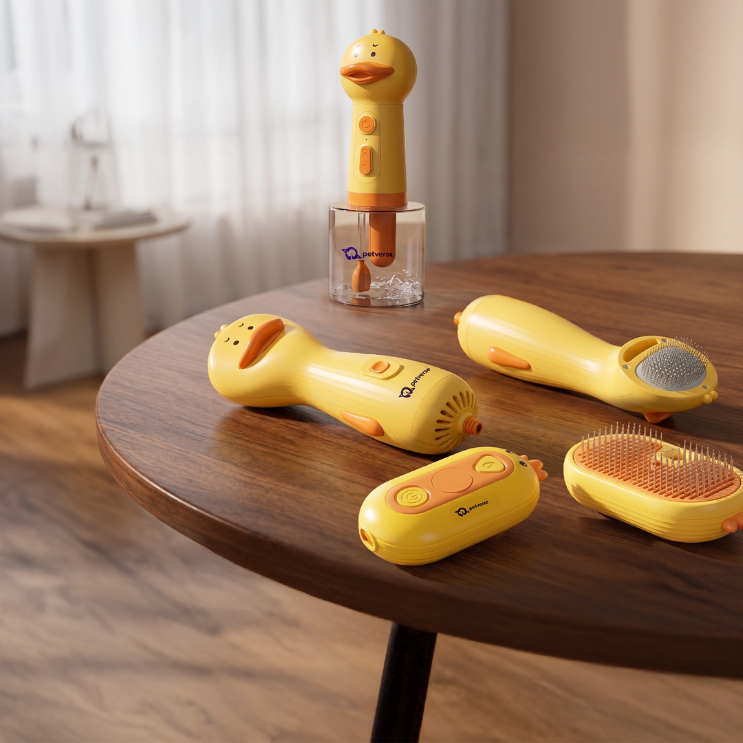Set of pet grooming tools  