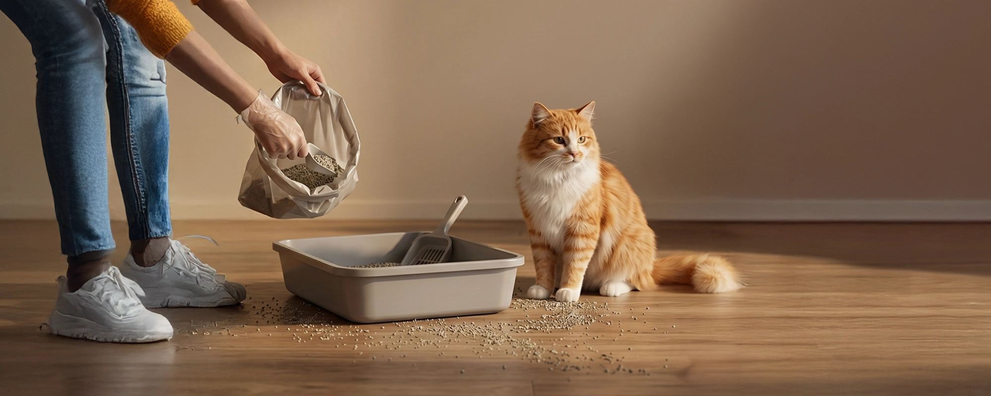 cat litter box tray