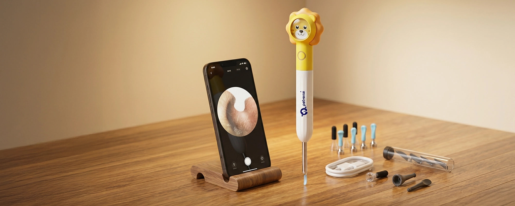 Best smart visual pet ear cleaner with camera for dogs & cats