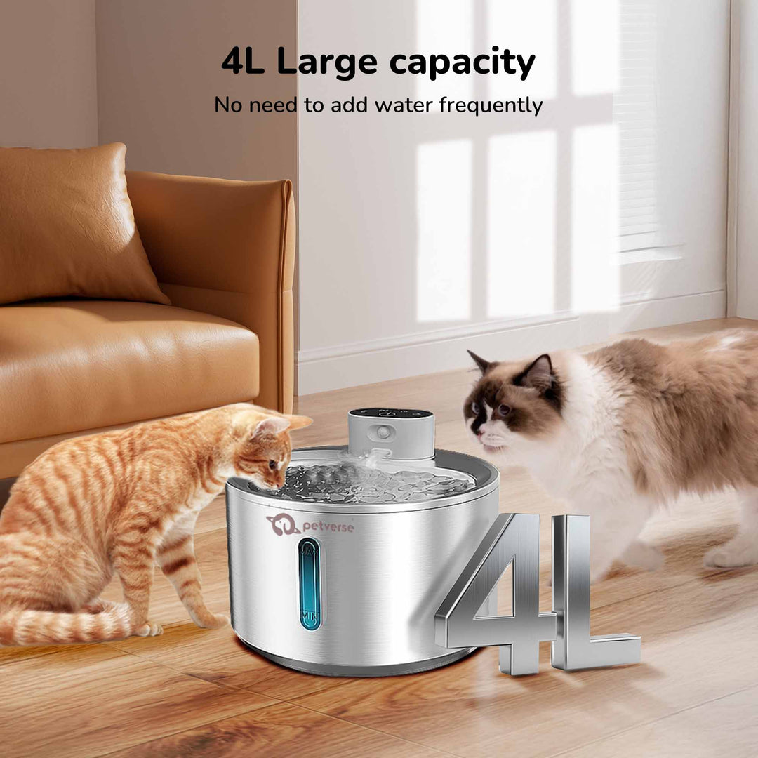 Smart Motion Sensor Cat Water Fountain (4L)