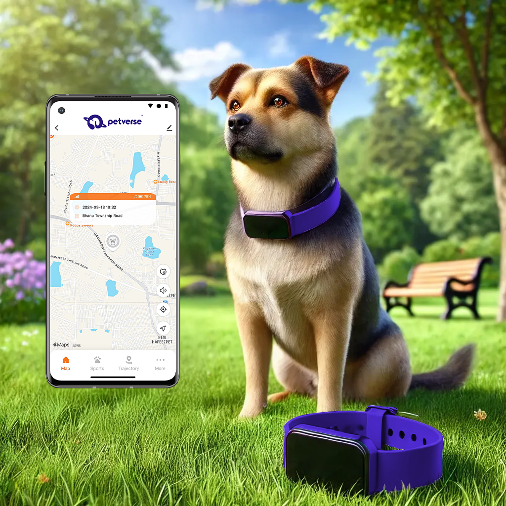 Smart Pet GPS & Activity Tracker With Health Monitoring