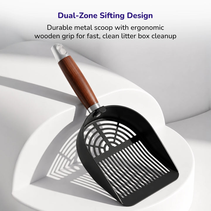 Stainless Steel Cat Litter Scoop – Fine Holes