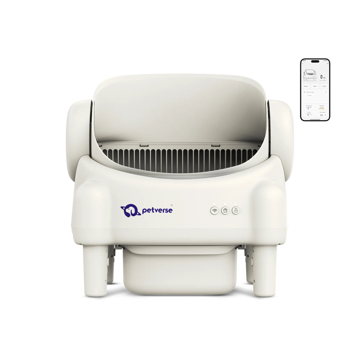 Self-Cleaning Cat Litter Box (Open Top)