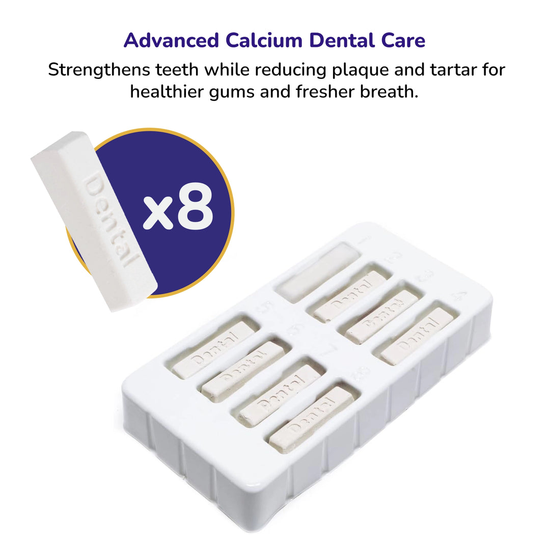 pet dental sticks pack with advanced Calcium Dental Care