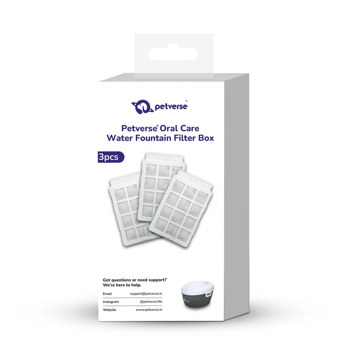 Replacement pet water fountain filter pads