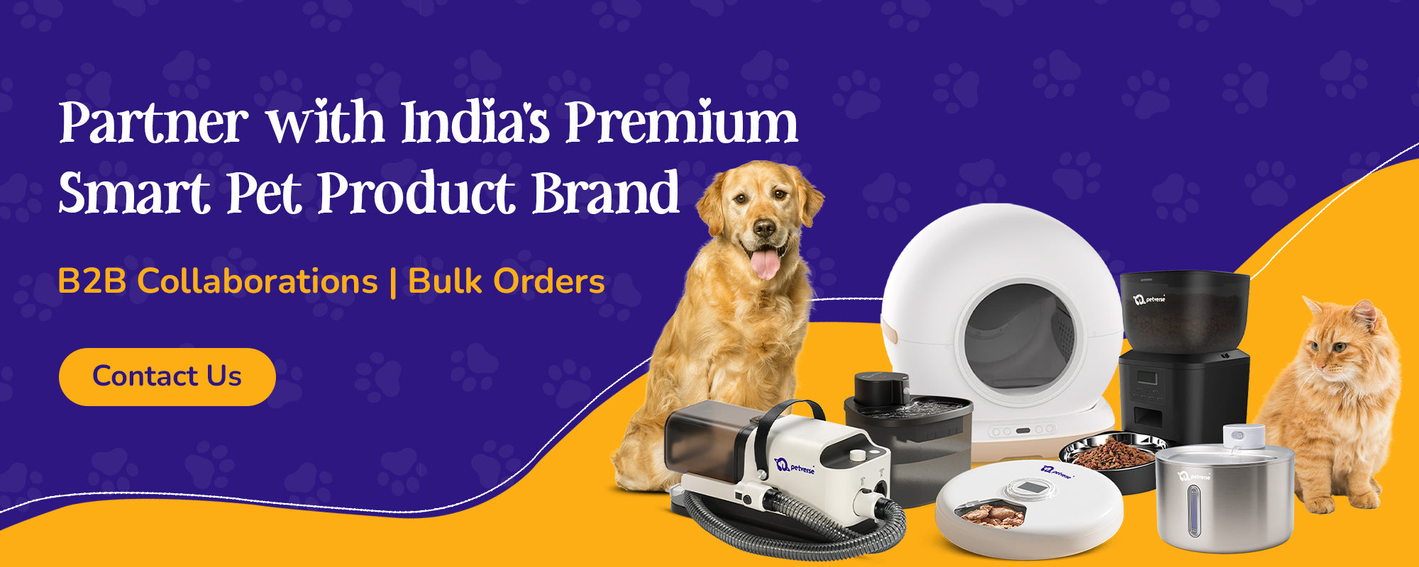 Partner with India's premium smart pet product brand 