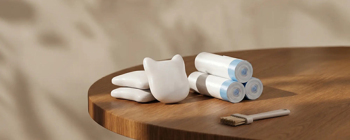 cat litter box bags, liners and deodorizers