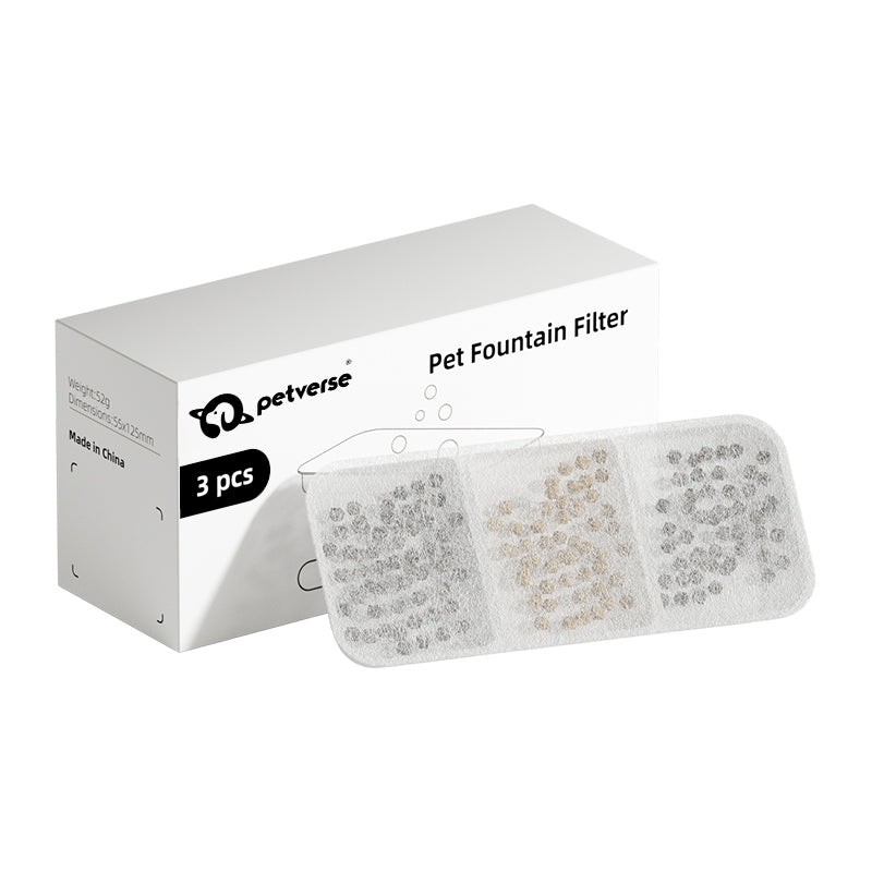 Pet fountain filter pack of 3 